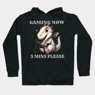 Funny Dinosaur Dragon Dad Video Game Hoodie